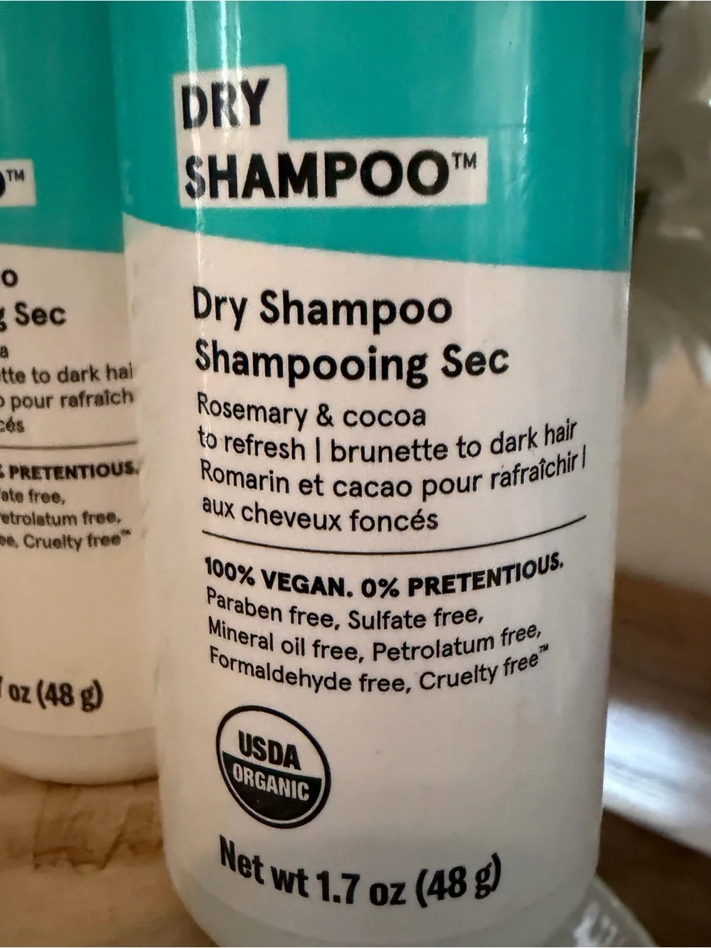 Acure dry shampoo